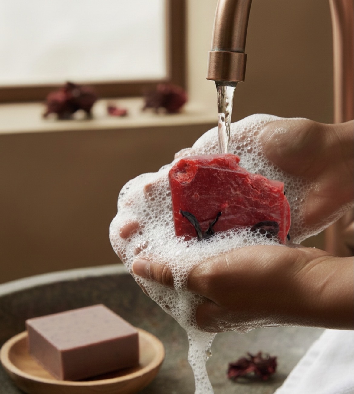 S.01 - Savon Hibiscus Karité – Image 3